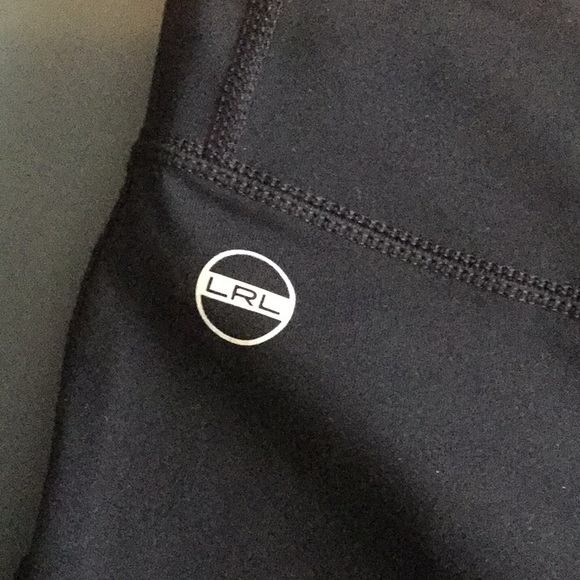 Ralph Lauren black workout pants. - Picture 3 of 6